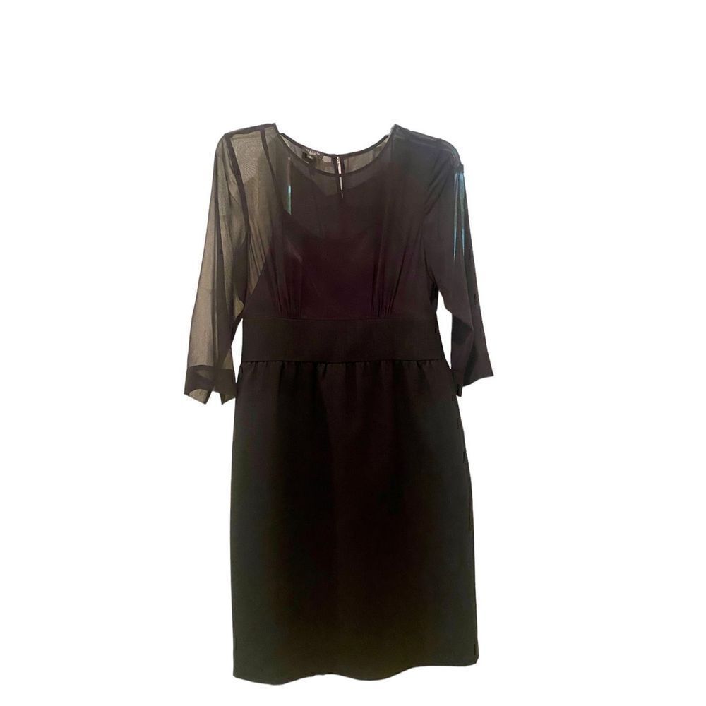 Talbots Elegant Black Dress